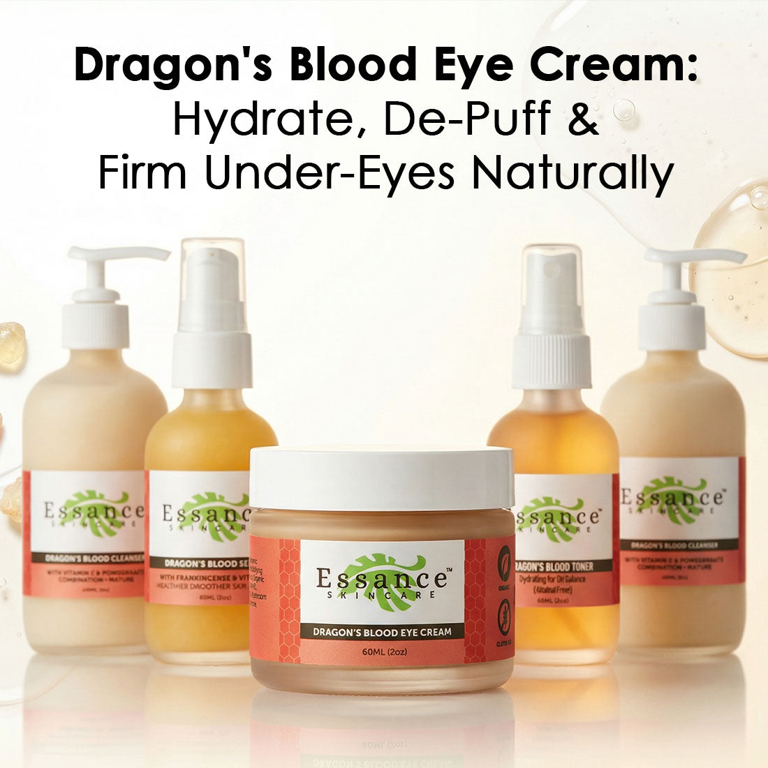 Dragon's Blood Eye Cream: Hydrate, De-Puff & Firm Under-Eyes Naturally