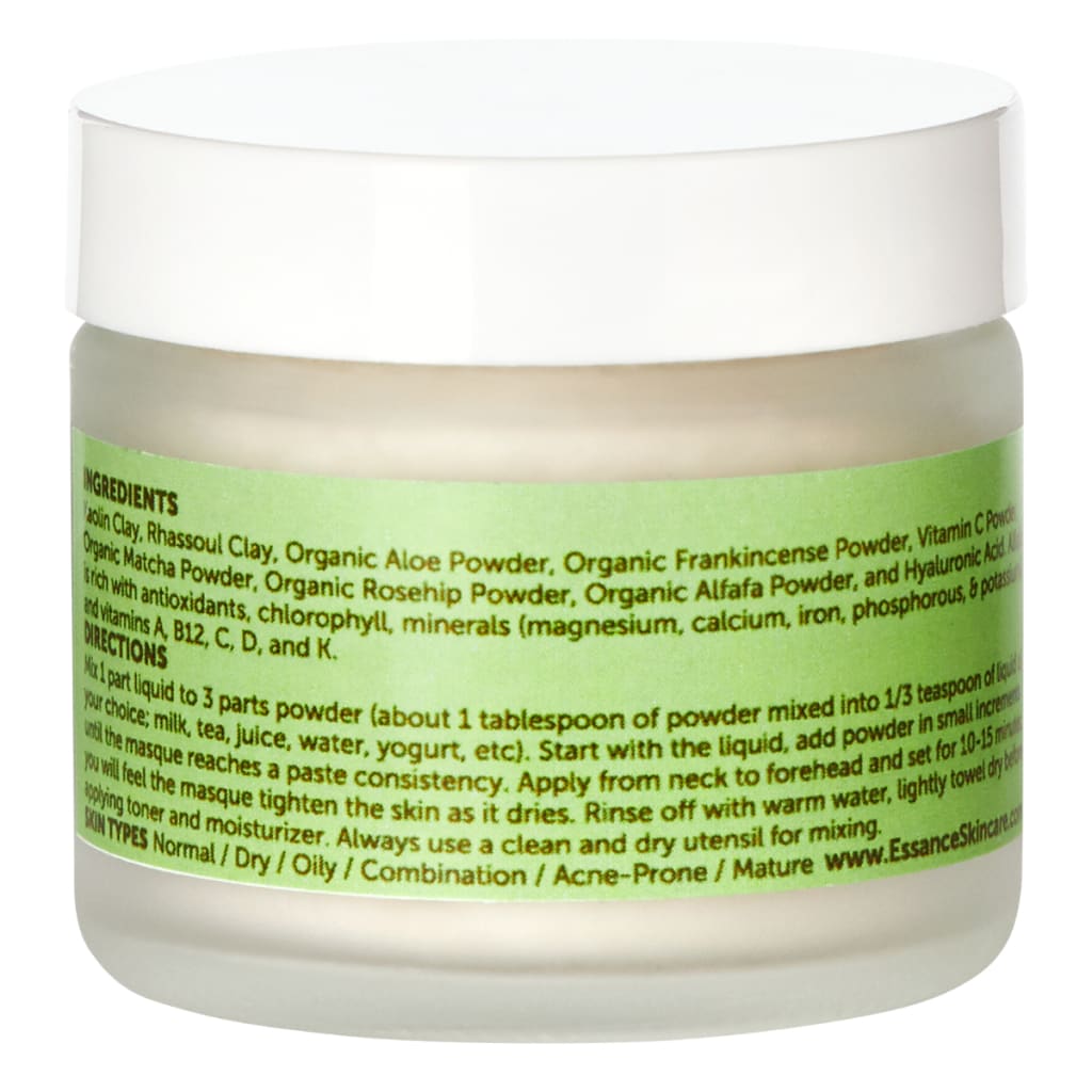 Essance Organic Alfalfa Clay Masque - Shop