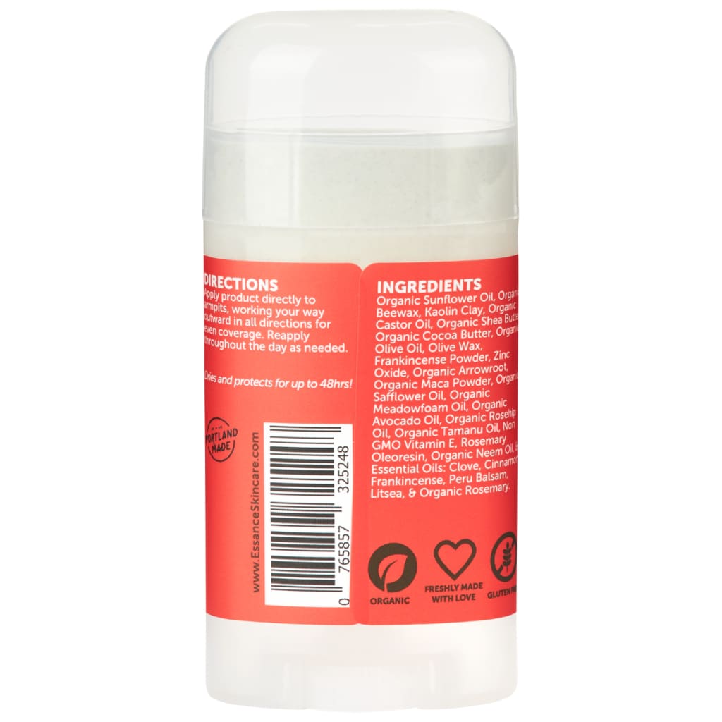 Essance Organic Deodorant - Fire (Exotic Spice Scent) - Shop